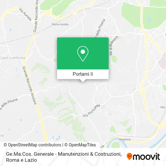 Mappa Ge.Ma.Cos. Generale - Manutenzioni & Costruzioni