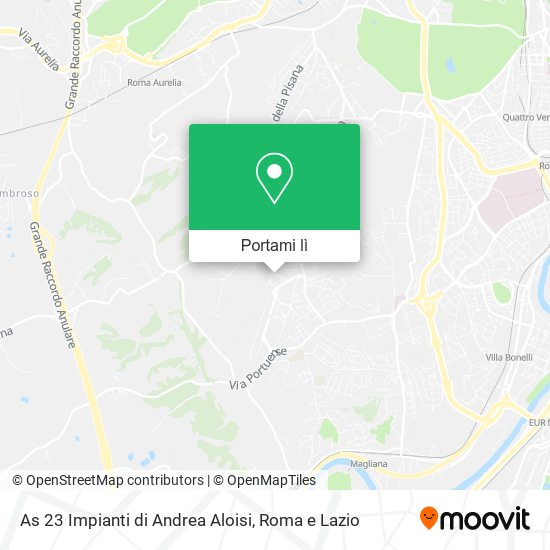 Mappa As 23 Impianti di Andrea Aloisi
