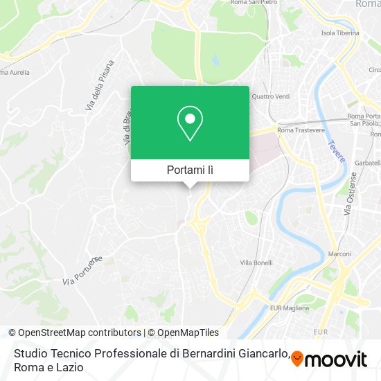 Mappa Studio Tecnico Professionale di Bernardini Giancarlo