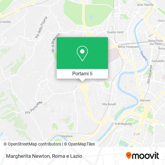 Mappa Margherita Newton