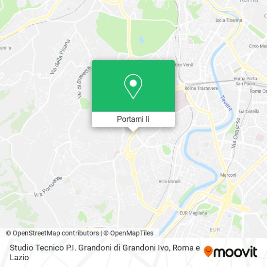 Mappa Studio Tecnico P.I. Grandoni di Grandoni Ivo