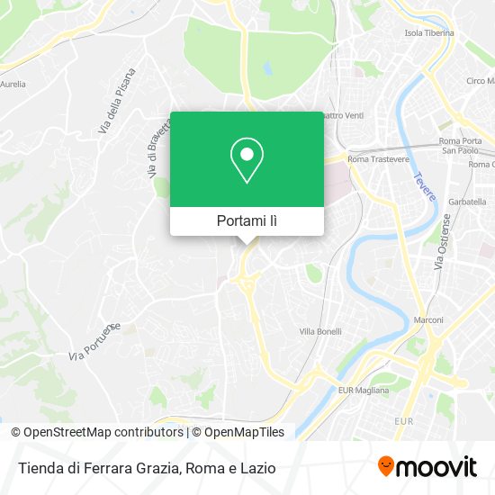 Mappa Tienda di Ferrara Grazia