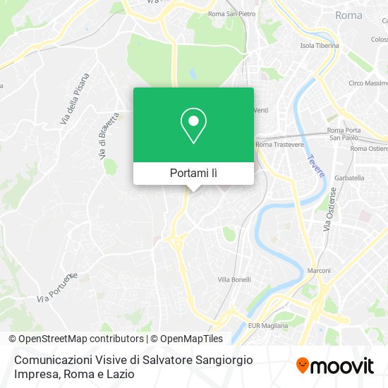 Mappa Comunicazioni Visive di Salvatore Sangiorgio Impresa