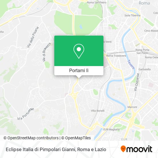 Mappa Eclipse Italia di Pimpolari Gianni
