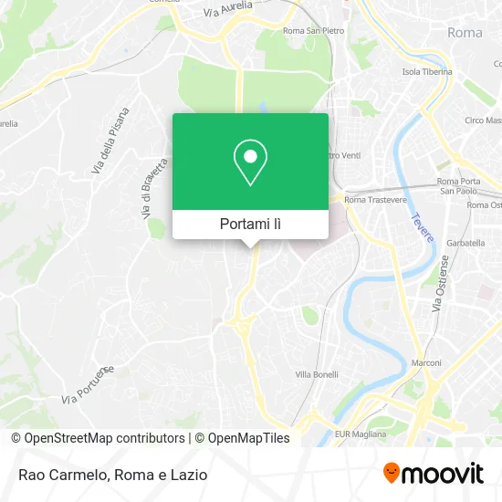 Mappa Rao Carmelo