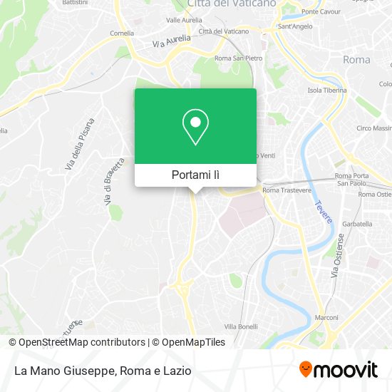 Mappa La Mano Giuseppe