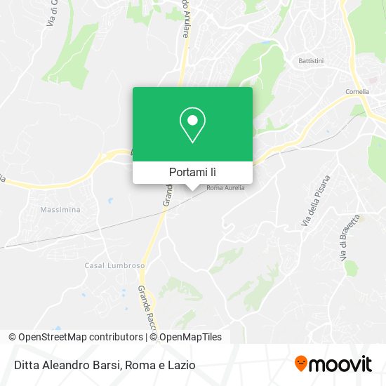 Mappa Ditta Aleandro Barsi