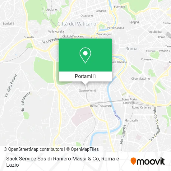 Mappa Sack Service Sas di Raniero Massi & Co