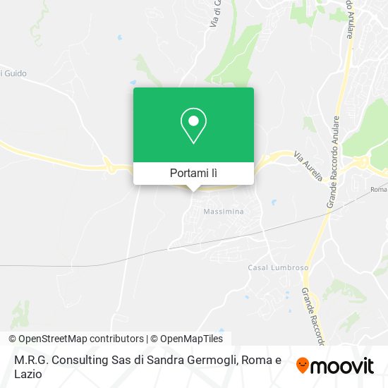 Mappa M.R.G. Consulting Sas di Sandra Germogli