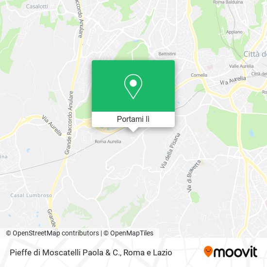 Mappa Pieffe di Moscatelli Paola & C.