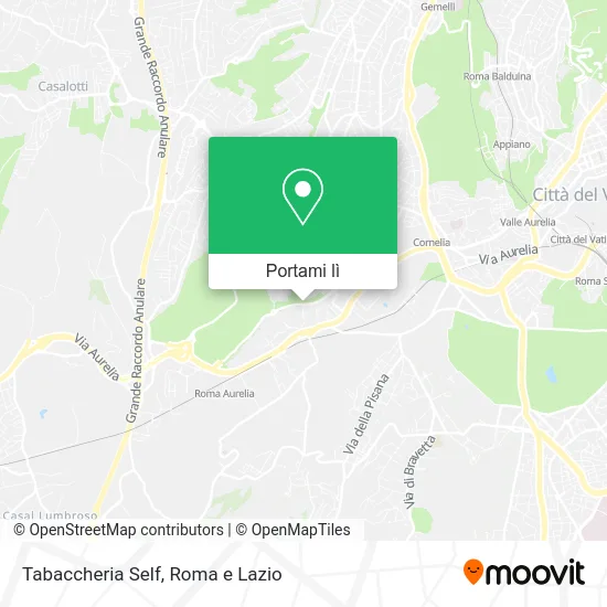 Mappa Tabaccheria Self