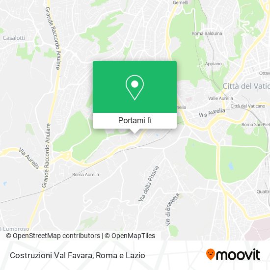 Mappa Costruzioni Val Favara