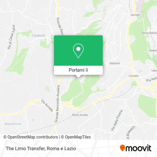 Mappa The Limo Transfer