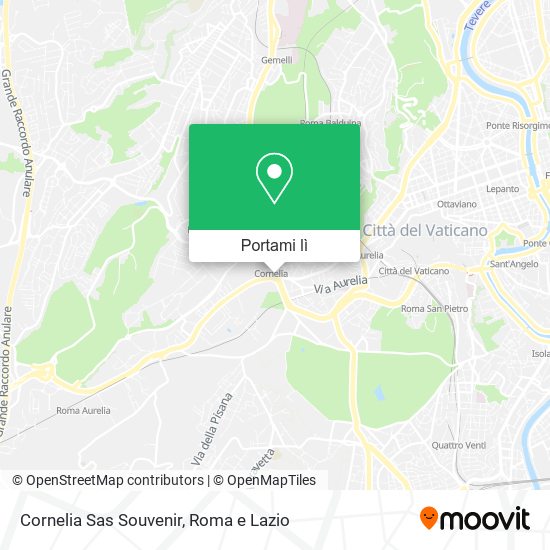 Mappa Cornelia Sas Souvenir