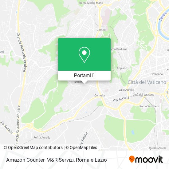 Mappa Amazon Counter-M&R Servizi
