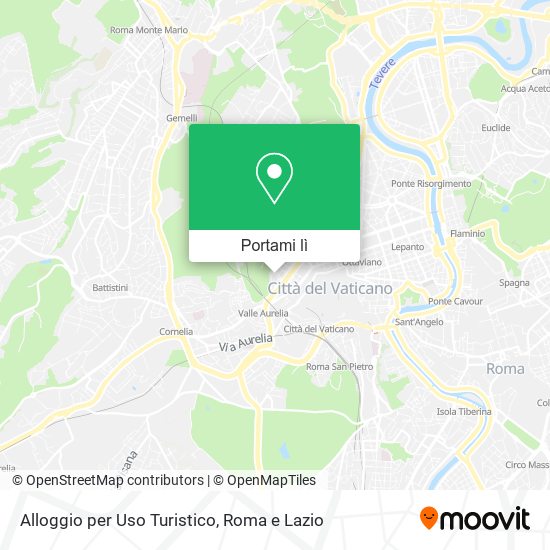 Mappa Alloggio per Uso Turistico