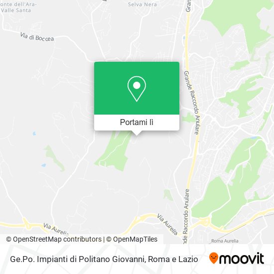 Mappa Ge.Po. Impianti di Politano Giovanni