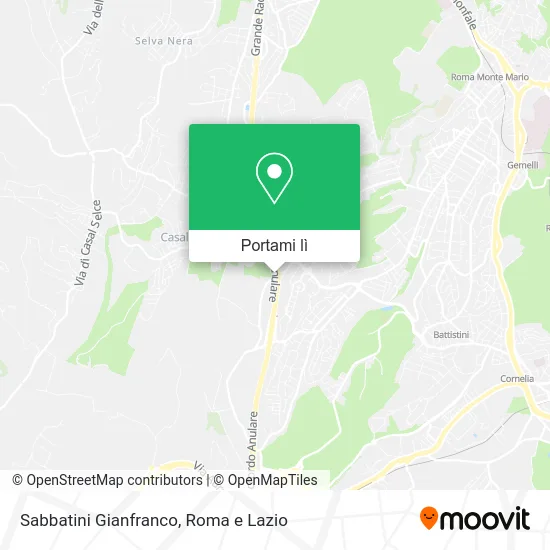 Mappa Sabbatini Gianfranco