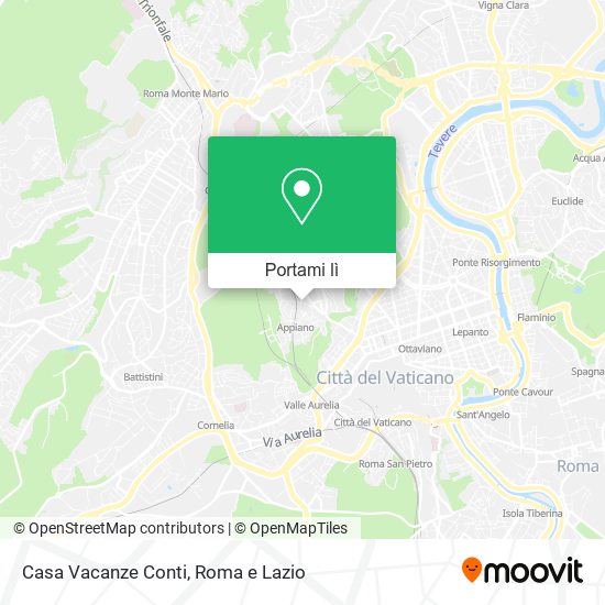 Mappa Casa Vacanze Conti