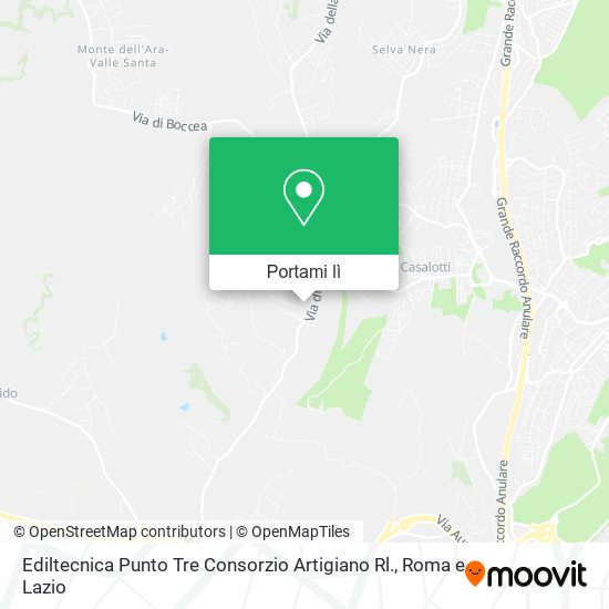 Mappa Ediltecnica Punto Tre Consorzio Artigiano Rl.