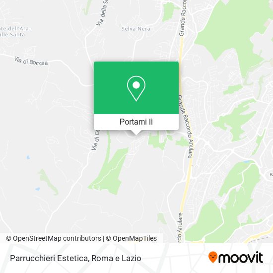 Mappa Parrucchieri Estetica