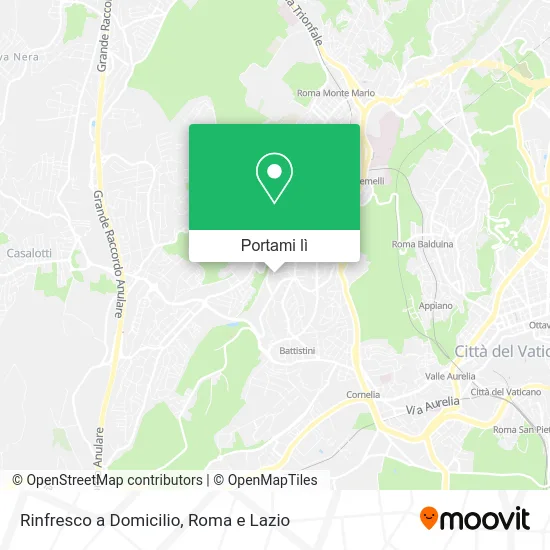 Mappa Rinfresco a Domicilio