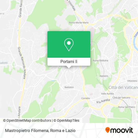 Mappa Mastropietro Filomena