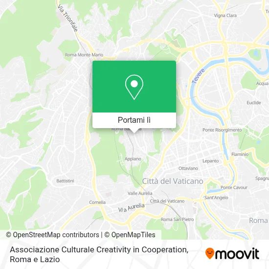 Mappa Associazione Culturale Creativity in Cooperation