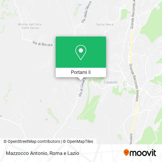 Mappa Mazzocco Antonio