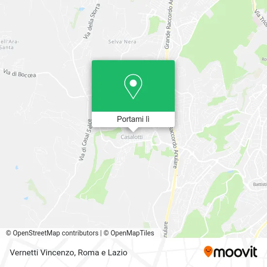 Mappa Vernetti Vincenzo