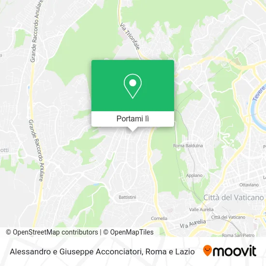 Mappa Alessandro e Giuseppe Acconciatori