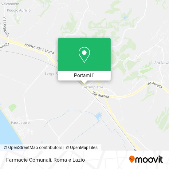 Mappa Farmacie Comunali