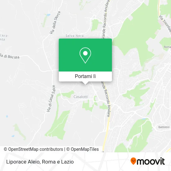 Mappa Liporace Aleio