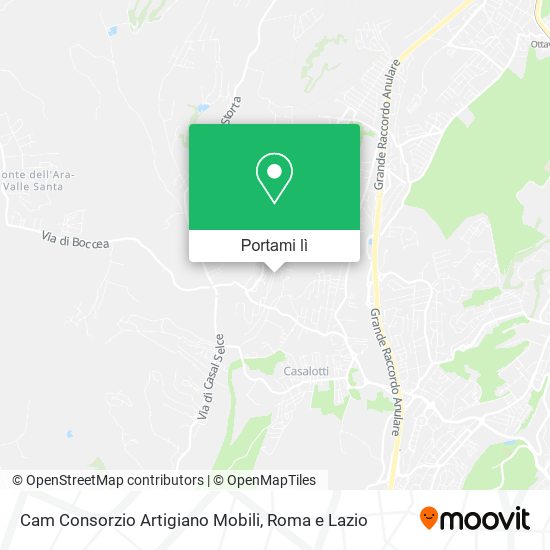 Mappa Cam Consorzio Artigiano Mobili