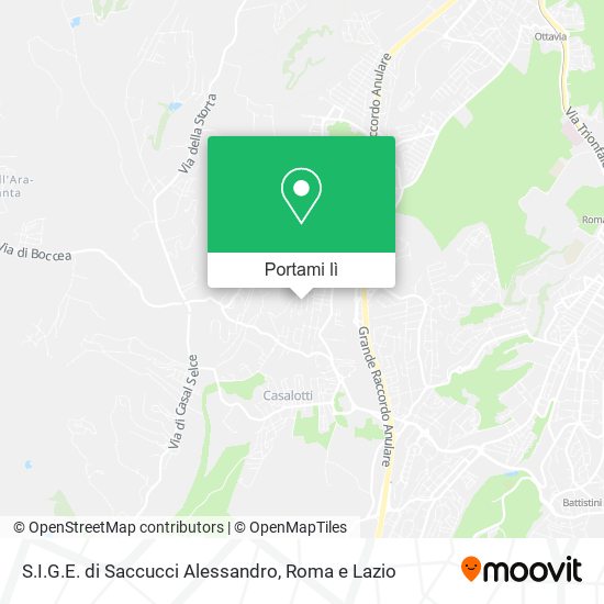 Mappa S.I.G.E. di Saccucci Alessandro
