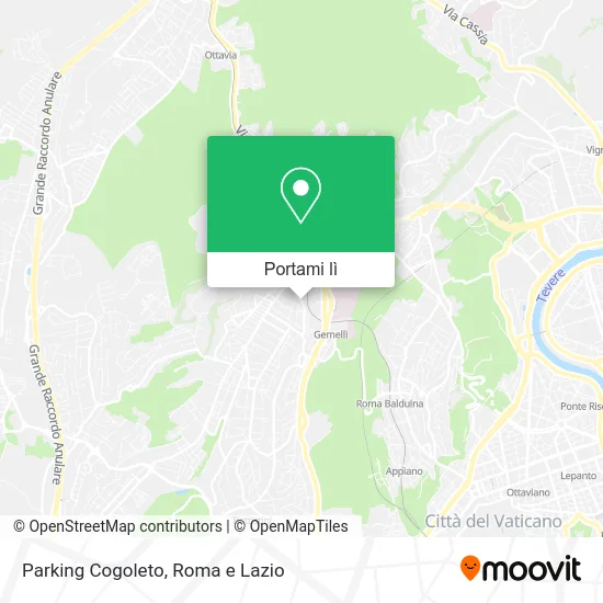Mappa Parking Cogoleto