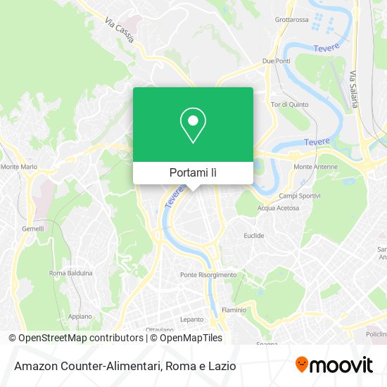 Mappa Amazon Counter-Alimentari
