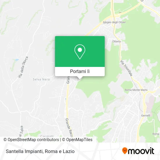 Mappa Santella Impianti