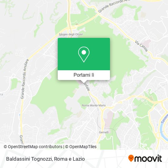 Mappa Baldassini Tognozzi