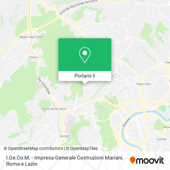Mappa I.Ge.Co.M. - Impresa Generale Costruzioni Mariani