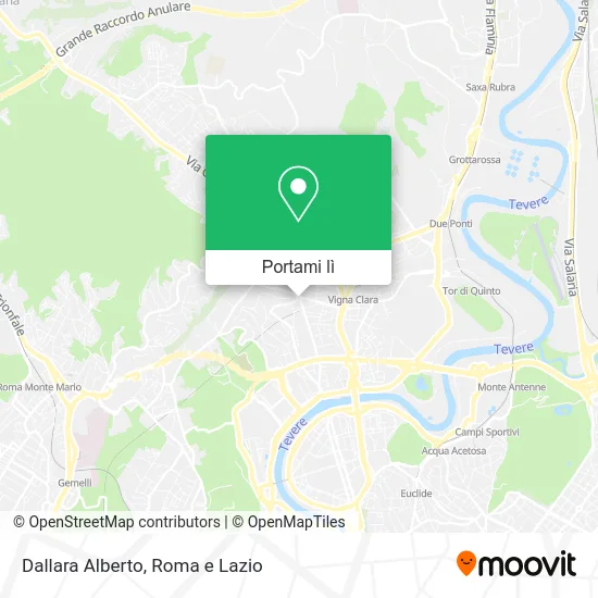 Mappa Dallara Alberto