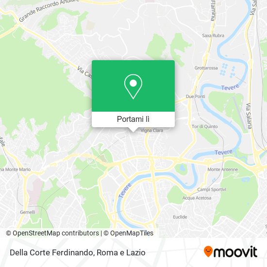 Mappa Della Corte Ferdinando