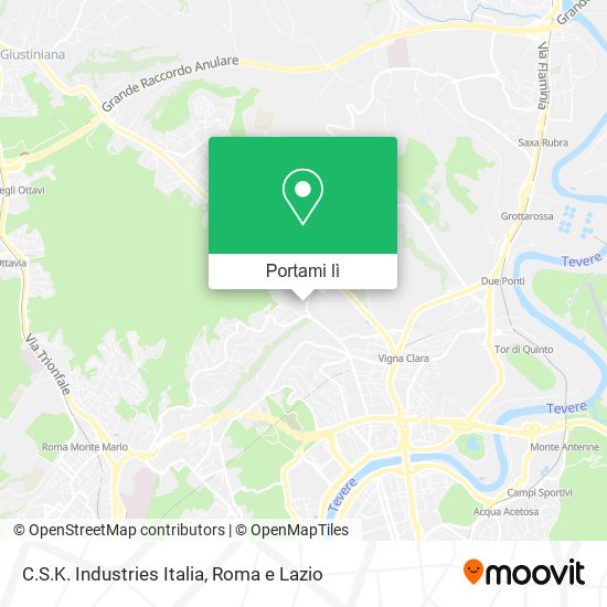 Mappa C.S.K. Industries Italia