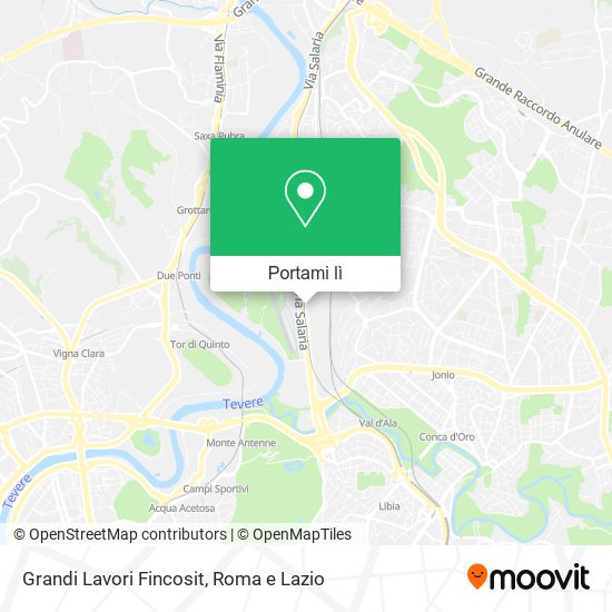 Mappa Grandi Lavori Fincosit