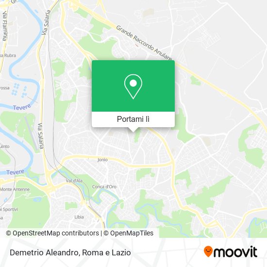 Mappa Demetrio Aleandro