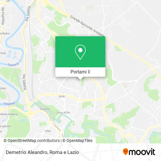 Mappa Demetrio Aleandro