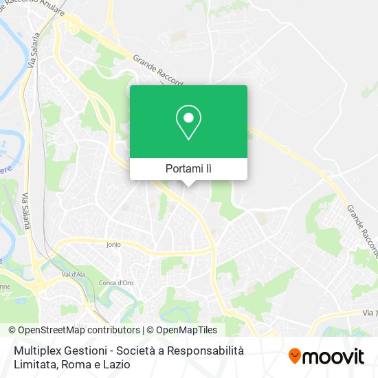 Mappa Multiplex Gestioni - Società a Responsabilità Limitata