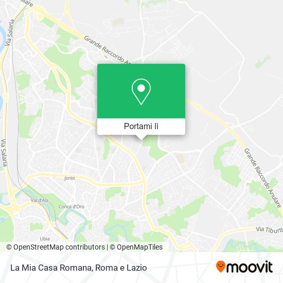 Mappa La Mia Casa Romana