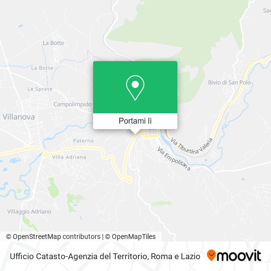 Mappa Ufficio Catasto-Agenzia del Territorio