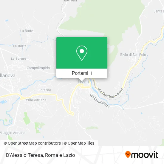 Mappa D'Alessio Teresa